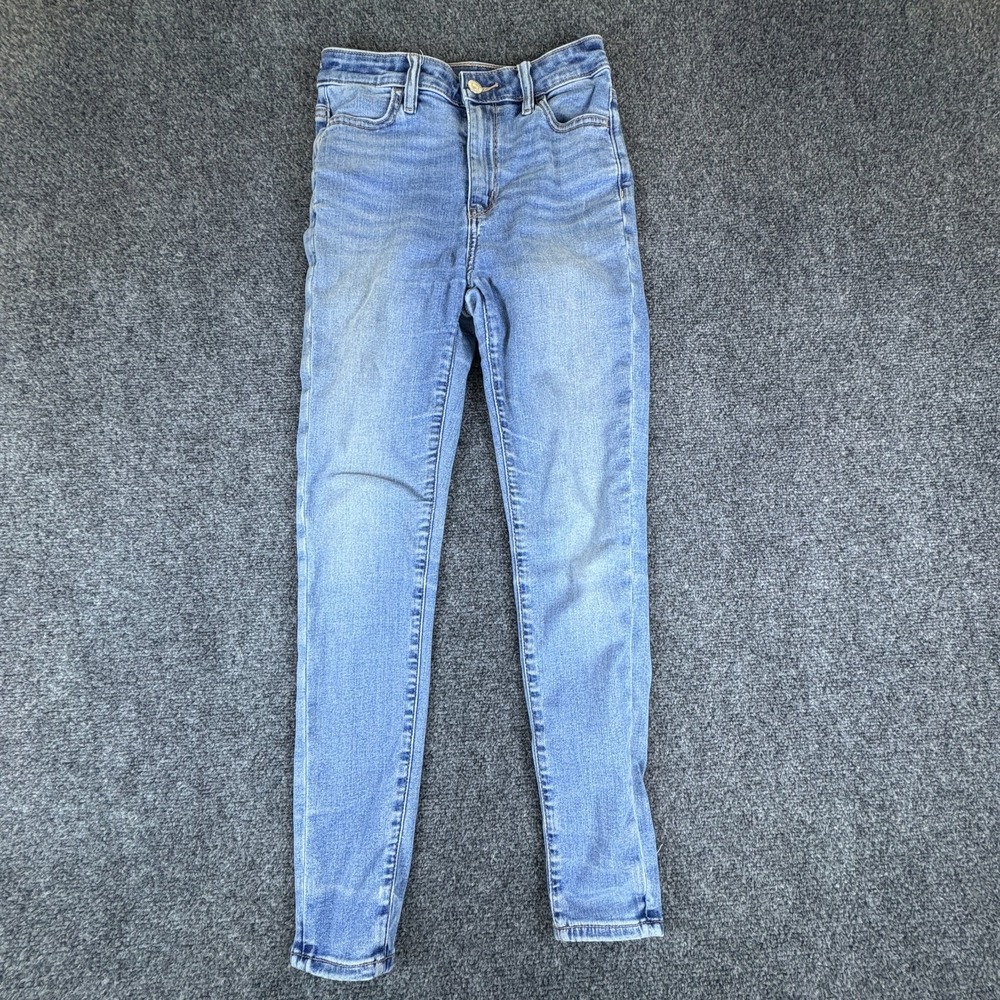 American Eagle Outfiiters Jegging Jeans Women 25x25 Blue Denim Stretch High Rise